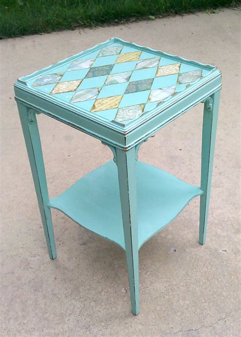 EverBlooming - Blue Side Table