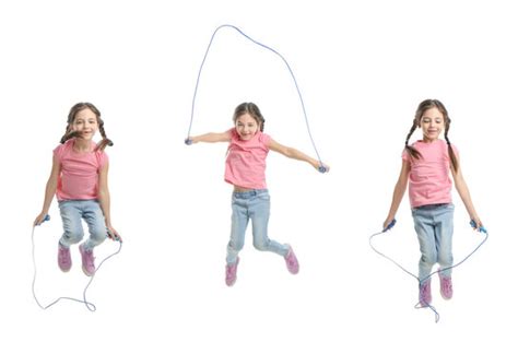 Jump Rope Kids, K-roo 7-foot Segmented Girls Boys Kids Jumping Rope ...