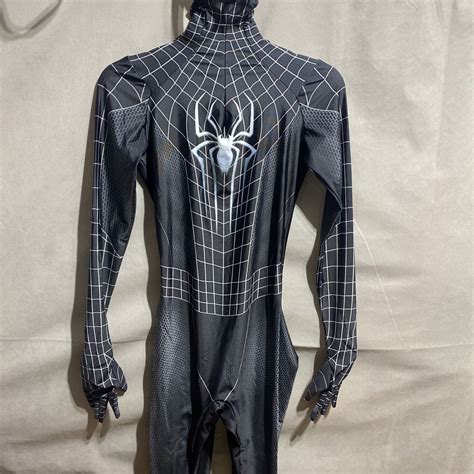 Black Venom Spider-man Cosplay Costume Spiderman Jump… - Gem