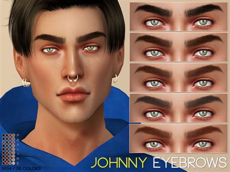 Johnny Eyebrows N135 by Pralinesims at TSR » Sims 4 Updates