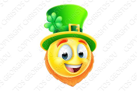 Leprechaun Emoticon Emoji Face by Christos Georghiou on Dribbble