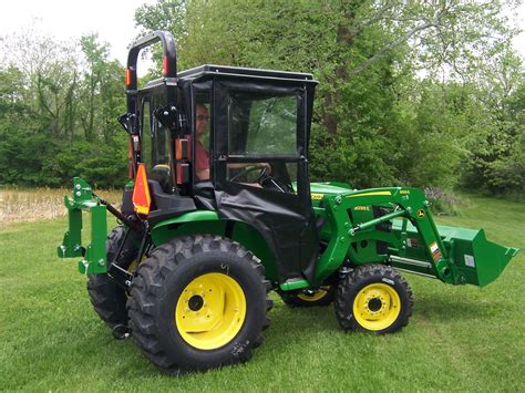 Original Tractor Cab Hard Top Cab Enclosure Fits John Deere 3025E, 3032E, 3038E 2018 and Newer-40410