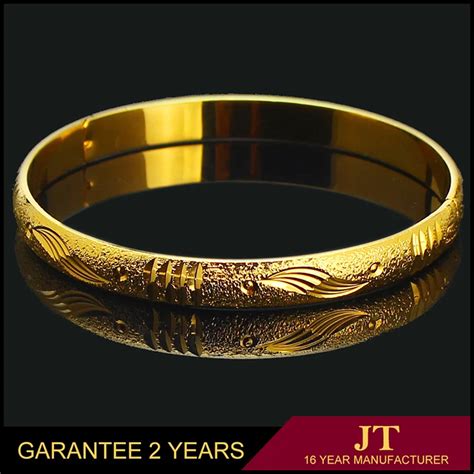 18k Gold Bangle Saudi Arabia Jewelry Gold Plated Bangle - Buy 18k Gold Bangle Saudi Arabia ...