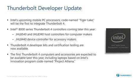 Intel introduces Thunderbolt 4 combining the best of Thunderbolt 3 and USB4 with universal ...