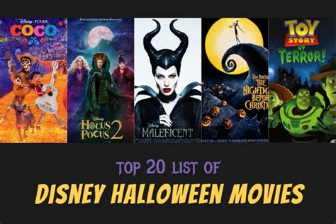 20 Best Disney Halloween Movies: Top Halloween Film List | Fotor