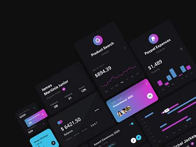 Purple UI Kit designs, themes, templates and downloadable graphic elements on Dribbble