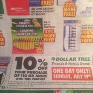 10% Dollar Tree Coupon - CouponMom Blog