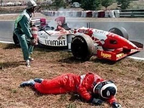 Indy/Formula One: Fatal and Non Fatal Crash Photos (Stop Motion, Color ...