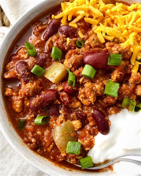 slow cooker turkey chili - Fit Slow Cooker Queen