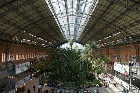 Train and Bus Stations in Madrid, Spain