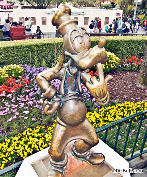 Have you seen all the bronze hub statues that surround the Partners Statue in Disneyland ...