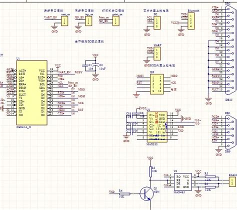 CH341 adapter schematic usb to serial usb to 485 usb to isp iic CH341 USB 485 USB ISP on ...