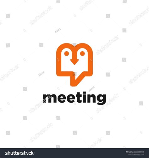 Meeting Logo Vector Designs Template Stock Vector (Royalty Free) 2223066775 | Shutterstock