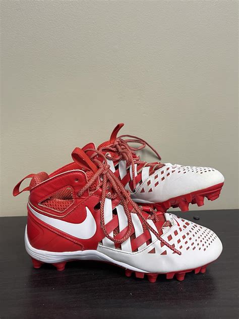 Nike Size 6 Red & White – Cleats Across America