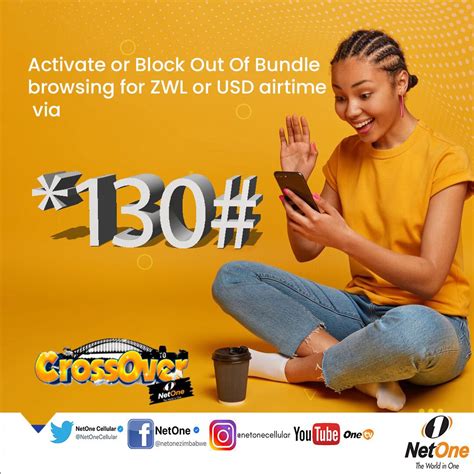 NetOne Cellular on Twitter: "Out of Bundle Browsing! Simply dial *130 ...