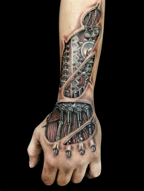 Beeinflussen Optional Rohöl mechanical hand tattoo Kuchen Kann ignoriert werden Platte