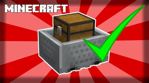 Minecraft Chest Minecart