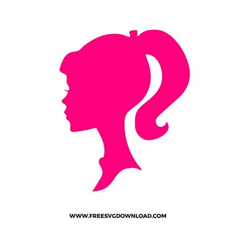 Barbie Silhouette SVG & PNG Free Download | Free SVG Download