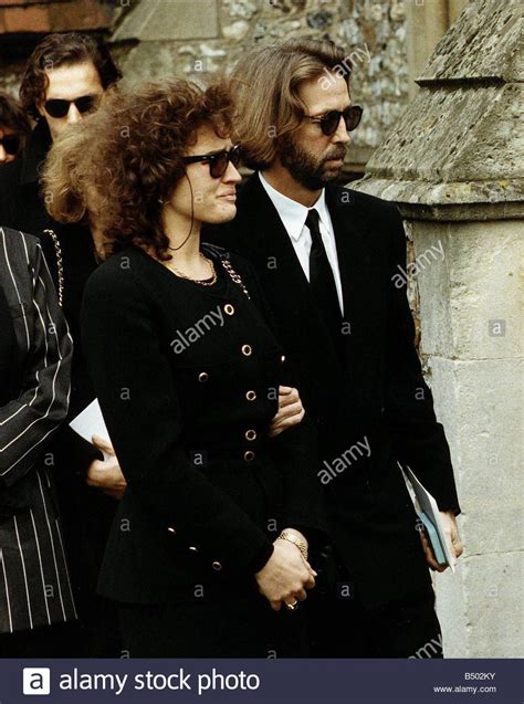 Eric clapton and wife lori attend funeral of their son connor stock photo alamy – Artofit