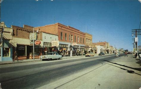 Railroad Avenue Lordsburg, NM Postcard