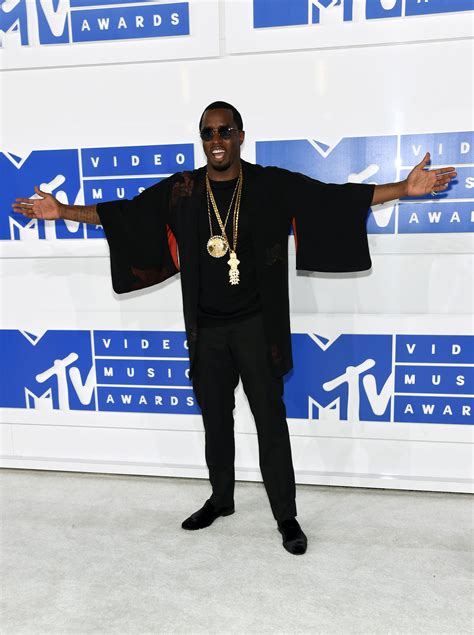 Diddy Rocks Kimono on VMAs Red Carpet - Essence