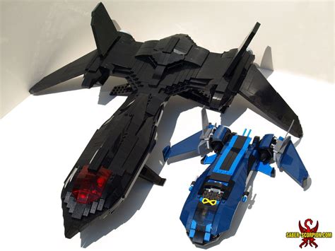 LEGO X-Men X-Jet Blackbird MOC - Saber-Scorpion's Lair - Personal Website of Justin R. Stebbins ...