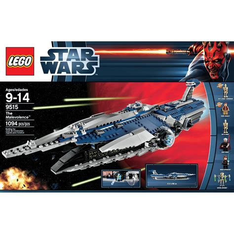 LEGO Star Wars 9515 The Malevolence | Lego star wars, Lego star wars sets, Star wars clone wars