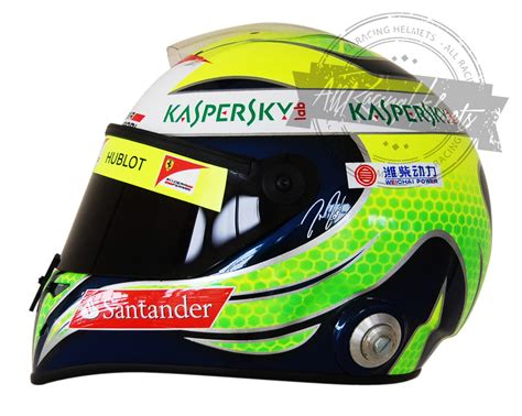 Felipe Massa 2013 F1 Replica Helmet Scale 1:1 – All Racing Helmets