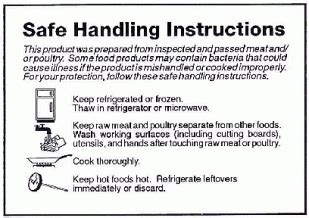 31 Safe Handling Instructions Label On Meat And Poultry - Labels Design Ideas 2020