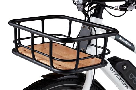 Front-Mounted Basket | Rad Power Bikes Canada