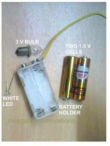 Batteries - Light Bulb Simple Circuit Experiment for Elementary Students