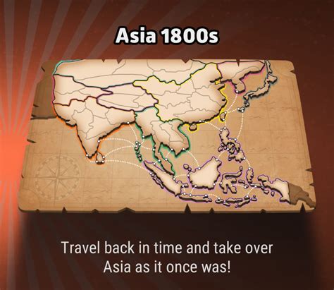 Asia 1800s Map | Risk: Global Domination Wiki | Fandom