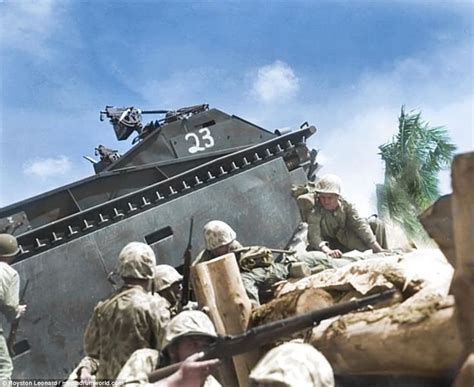 Newly released WWII images show battle of Tarawa | Battle of tarawa ...