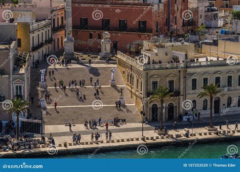 Stairs in Old Town Brindisi Editorial Image - Image of people, house: 107253520