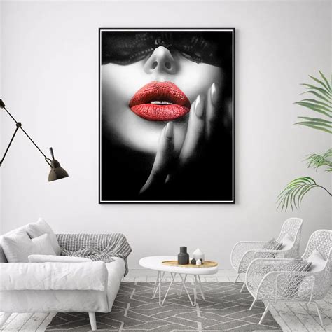 Modern Home Decor I do not see you Canvas Painting Fashion Wall Picture For Living Room Poster ...