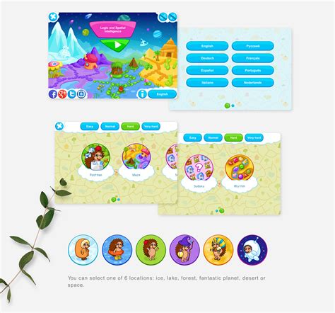 Logic games for kids‎ on Behance