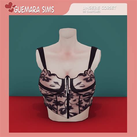 Install Lingerie corset - The Sims 4 Mods - CurseForge