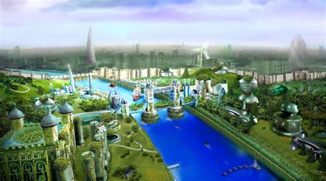 What will London and LA look like in 2121? Environmental scientist illustrates the future of ...