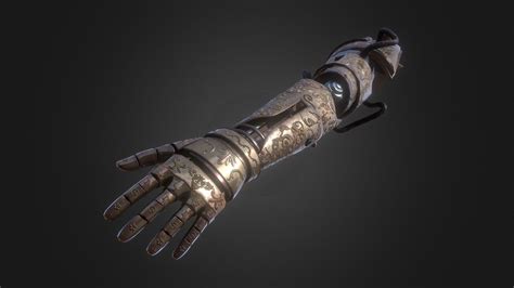 Steampunk Prosthetic Arm - Buy Royalty Free 3D model by rajath98 [b9f91fb] - Sketchfab Store