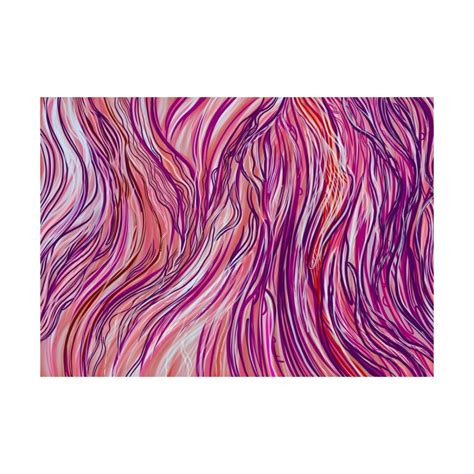 Pink Abstract Lines | Fine Art Print | Ƨ I Я A K Λ