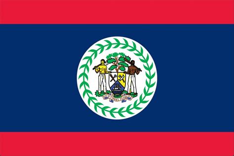 belize-flag - Flagpole Farm