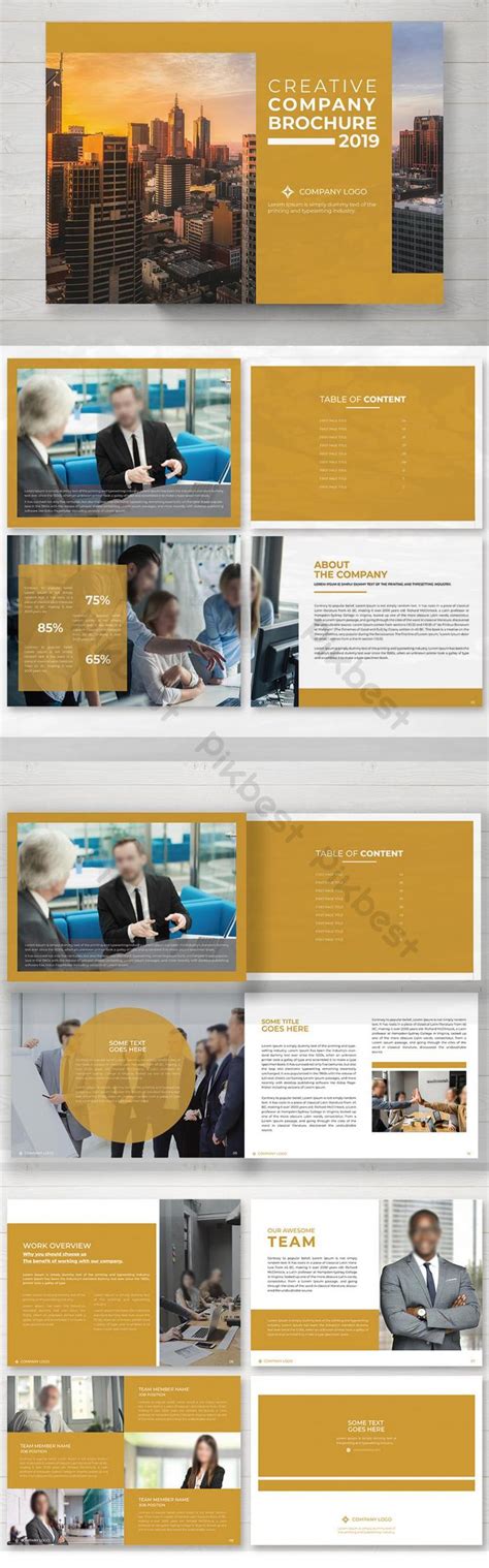 Creative Company Brochure | AI Free Download - Pikbest