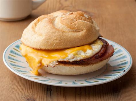 Pork Roll Sandwich with Egg & Cheese : Recipes : Cooking Channel Recipe ...