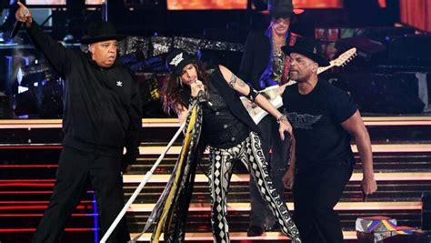 Aerosmith and Run DMC reunite for explosive Grammys performance - The ...