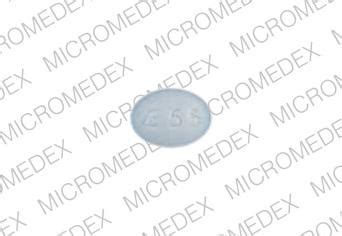 E 55 Pill Blue Oval 6mm - Pill Identifier