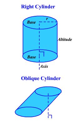 Describe the Bases of a Cylinder