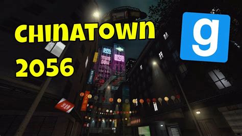 Garry's Mod Map Review: Chinatown 2056 (Cyberpunk map: No More Room in Hell Adaptation) - YouTube