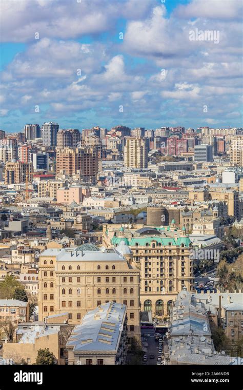 Cityscape, Baku, Azerbaijan Stock Photo - Alamy