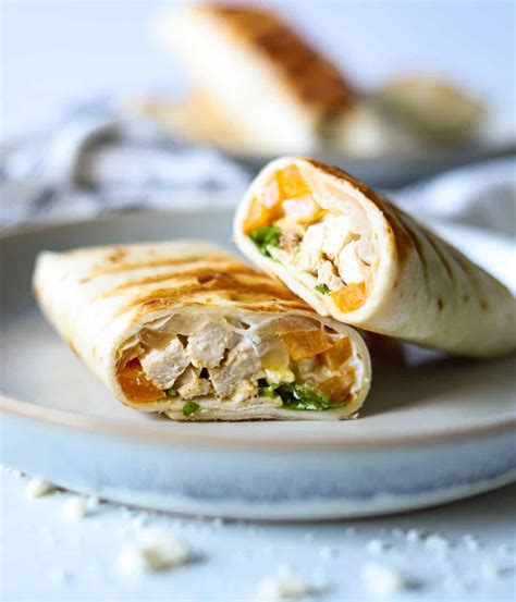 Easy Chicken Fajita Wraps - Simply Made Eats