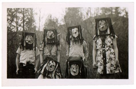 Creepy Vintage Children's Halloween Costumes